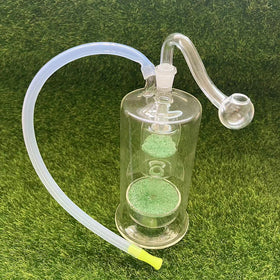 Buy Wholesale China Glass Bong Oil Rigs Water Bongs Smoking Hookahs Dual  Chamber Bongs For Smoking Weed & Glass Bongs at USD 13.28